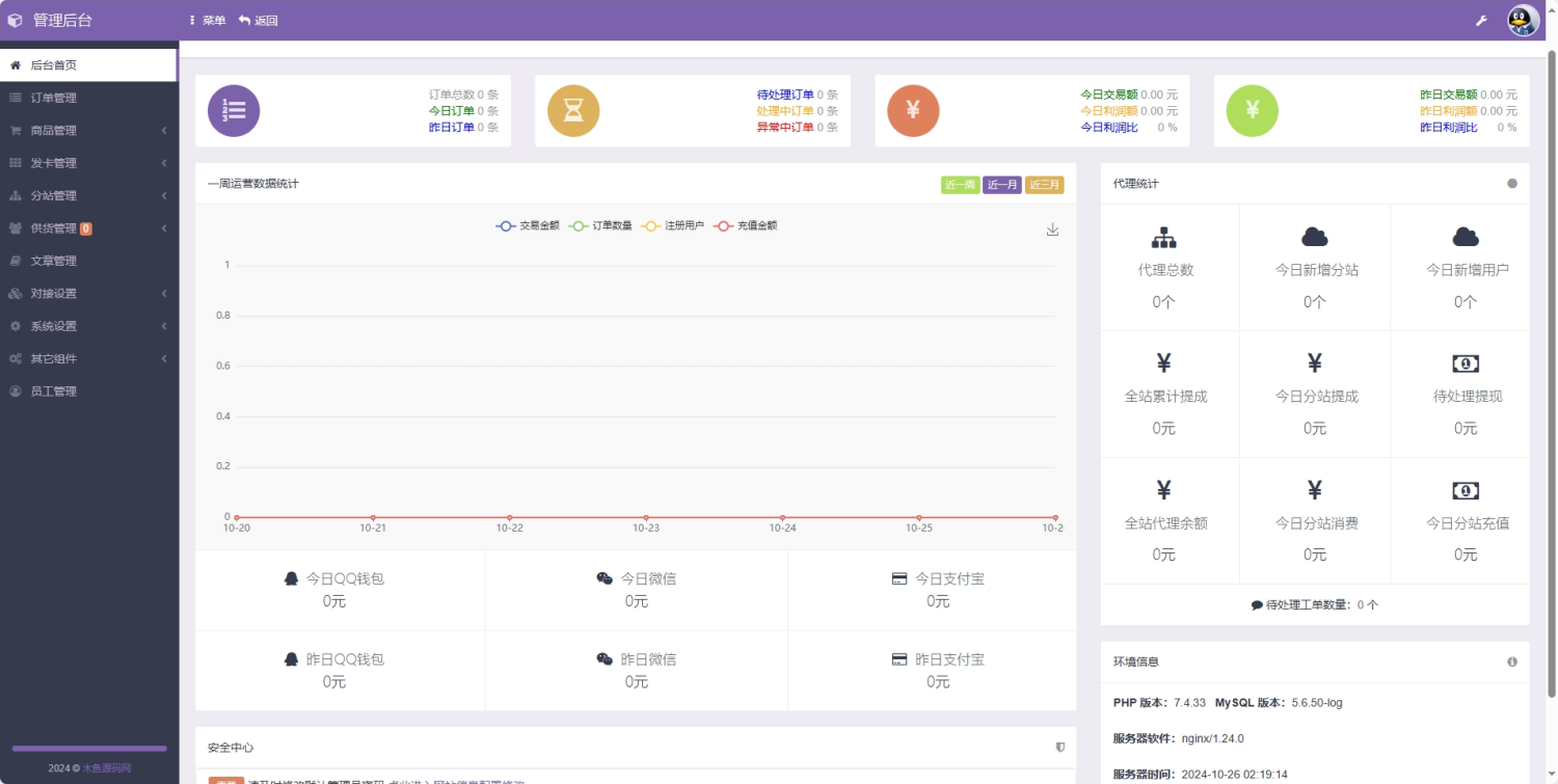 孤傲云商城系统—彩虹云商城系统plus史诗级增强版-木鱼源码网