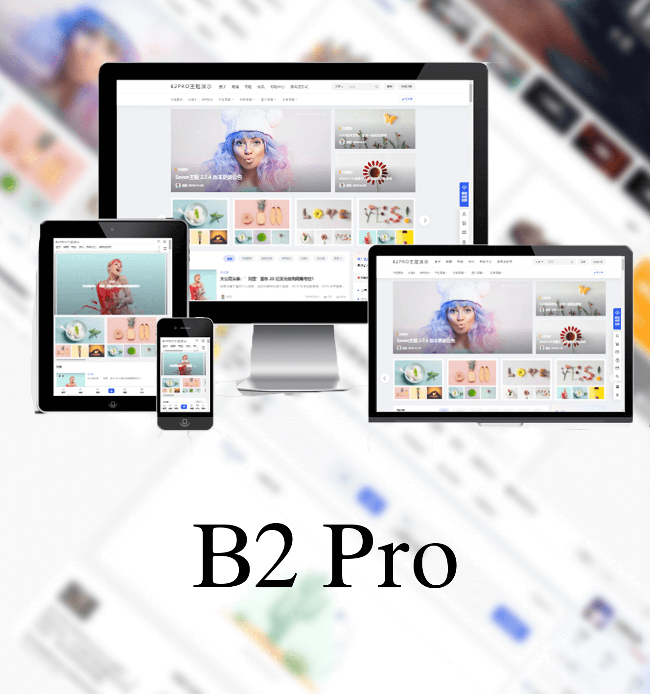 WordPress-7B2 PRO主题5.4.2免授权版-木鱼源码网